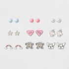 Girls' 9ct Earrings - Cat & Jack