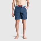 Men's United By Blue 8 Scalloped Board Shorts - Moonlit Ocean