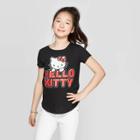 Girls' Hello Kitty Short Sleeve T-shirt - Black