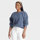 Women's Fleece Sweatshirt - Universal Thread Navy