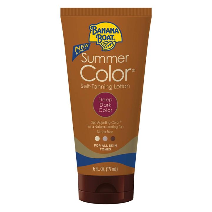Banana Boat Summer Color Self-tanning Lotion - Deep/dark