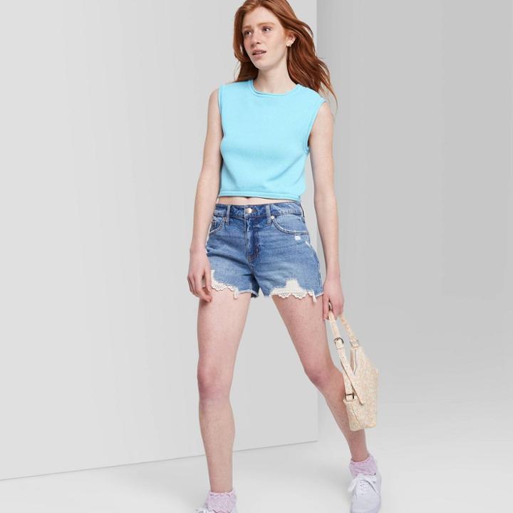 Women's Muscle Tank Sweater Vest - Wild Fable