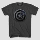 Men's Marvel Big & Tall Captain America Short Sleeve Graphic T-shirt Charcoal Heather