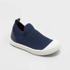 Toddler Boys' Corey Mesh Slip-on Apparel Sneakers - Cat & Jack Navy