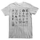 Men's Star Wars Alphabet T-shirt - Gray