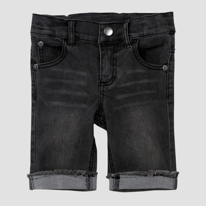 Toddler Boys' Afton Street Denim Shorts - Black