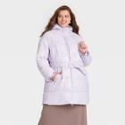 Women's Puffer Jacket - A New Day Lilac X, Purple