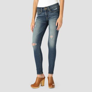 Denizen From Levi's Women's Low Rise Jeggings - (juniors') Medium Wash