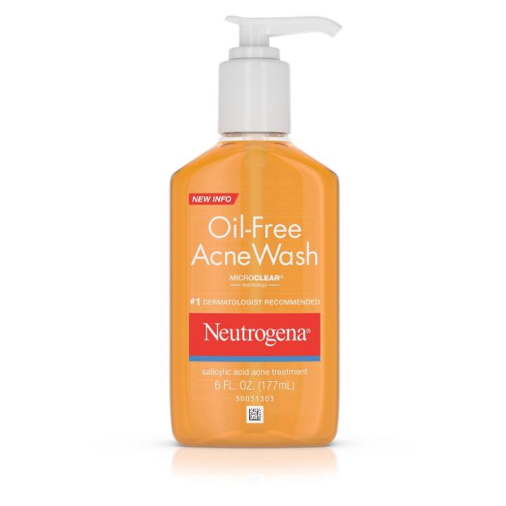 Neutrogena Oil-free Salicylic Acid Acne Fighting Face Wash - 6 Fl Oz, Adult Unisex