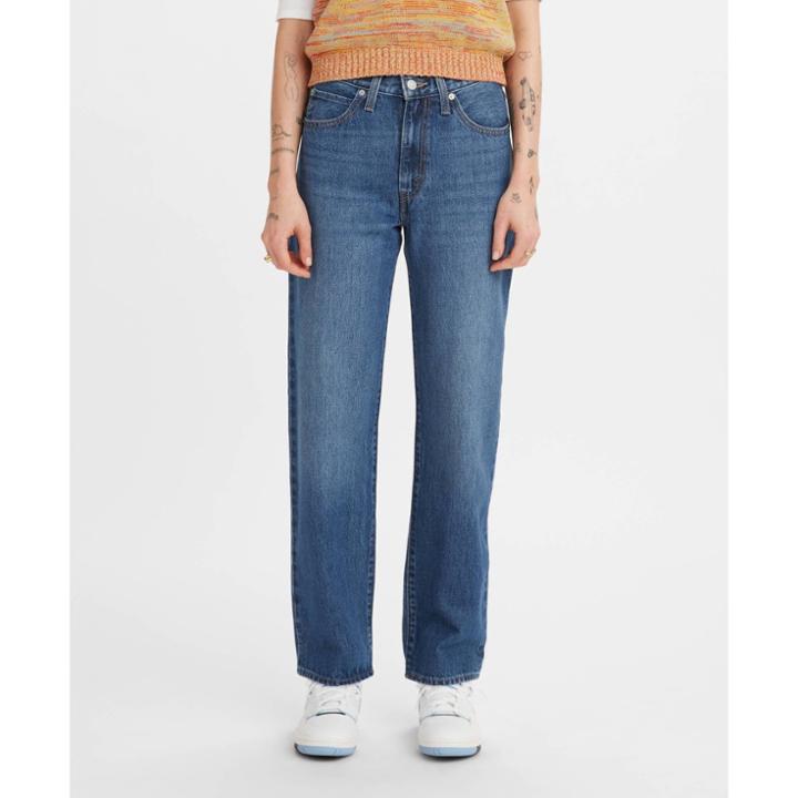 Levi's Women's Mid-rise '94 Baggy Straight Jeans - Indigo Worn In 29, Blue Worn In