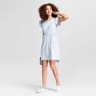 Women's Ruffle Sleeve Tie Waist Dress - A New Day