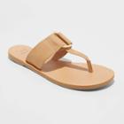 Women's Caleen Thong Sandals - A New Day Tan