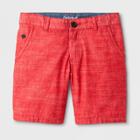 Oversizeboys' Chino Shorts - Cat & Jack Red 10 Husky, Boy's