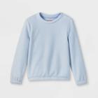 Girls' Crewneck Pullover Soft Fleece Sweatshirt - Cat & Jack