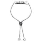 Target Women's 'i Love You More' Adjustable Bracelet In Stainless