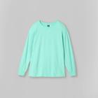 Long Sleeve Thermal Mix Tunic T-shirt - Wild Fable Aqua Green