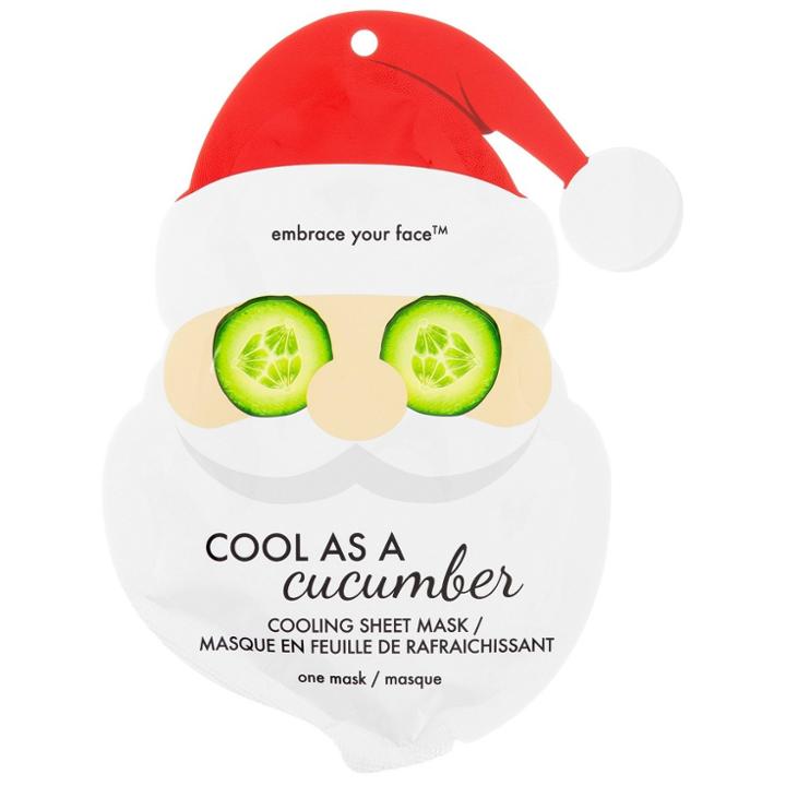 Jean Pierre Cool As A Cucumber Santa Holiday Face