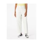 Denizen From Levi's Women's High-rise Loose Fit Taper Jeans - Coconut Milk