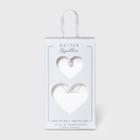 No Brand Silver Plated With Cubic Zirconia Mom And Heart Necklace Set