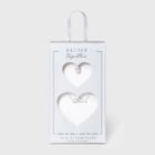 No Brand Silver Plated With Cubic Zirconia Mom And Heart Necklace Set