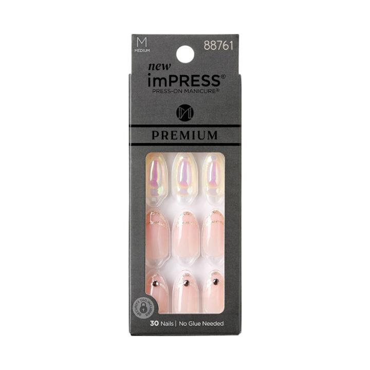 Kiss Products Premium Medium Almond Press-on Fake Nails - All