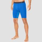 Hanes Sport Men's 9 Performance Compression Shorts - Awesome Blue
