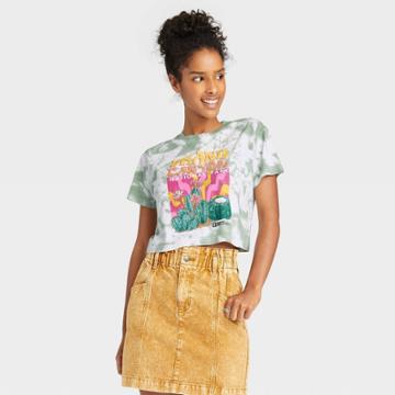 National Park Foundation Women's Grand Canyon Short Sleeve Graphic T-shirt - Green