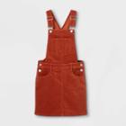 Girls' Corduroy Skirtall - Cat & Jack Orange