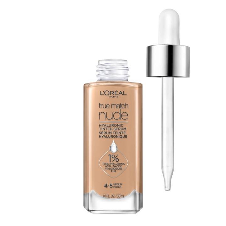L'oreal Paris True Match Hyaluronic Tinted Serum Makeup Skincare Hybrid - 4-5 Medium