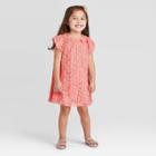 Toddler Girls' Floral Lace Easter Dress - Just One You Made By Carter's Pink 2t, Toddler Girl's