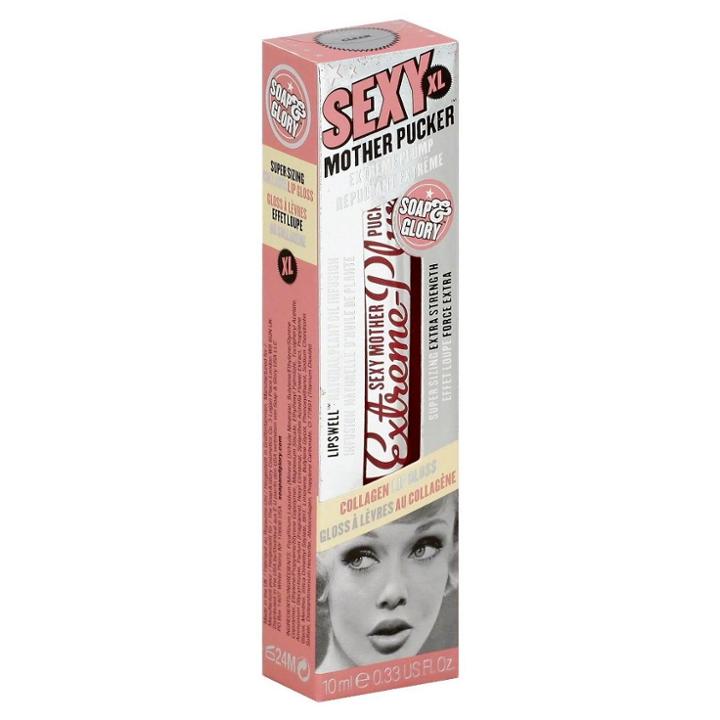 Soap & Glory Sexy Mother Pucker Lip Gloss Xl Extreme Plump - 0.33oz, Clear