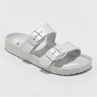 Women's Neida Eva Two Band Flip Flop Sandals - Shade & Shore Silver