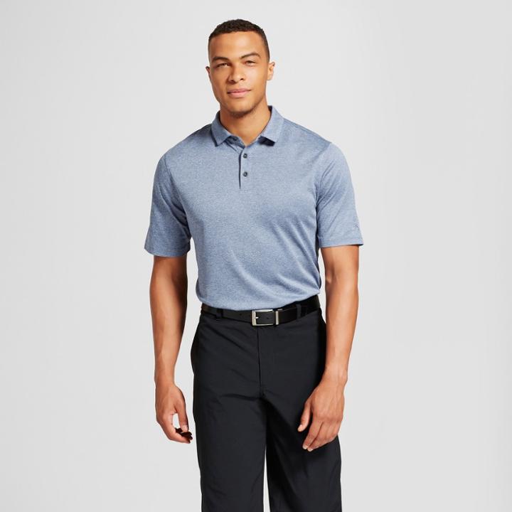 Men's Big & Tall Texture Golf Polo Shirt - C9 Champion Blue