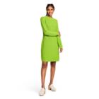 Women's Long Sleeve Sweater Dress - Victor Glemaud X Target Green Xxs