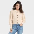 Women's Button-down Cardigan - Universal Thread Cream