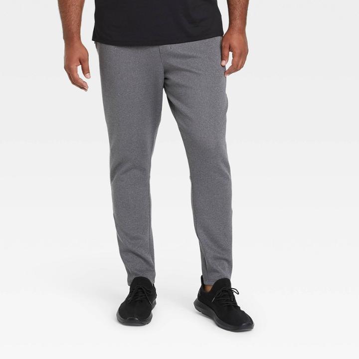 Men's Big & Tall Tech Fleece Jogger Pants - All In Motion Heather Gray Xxxl