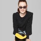 Women's Plus Size Crewneck Pullover Sweatshirt With Balloon Sleeve - Wild Fable Black