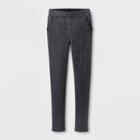 Plus Size Girls' Ruffle Pocket Fashion Pants - Cat & Jack Black