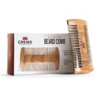 Cremo Premium Dual-sided Sandalwood Beard Comb - Static & Snag Free