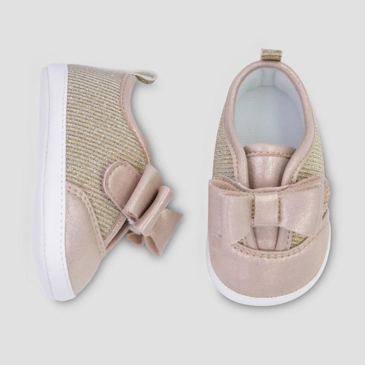 Baby Girls' Low Top Sparkle Sneaker - Just One You Made By Carter's Pink