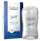Secret Clinical Strength Completely Clean Clear Gel Antiperspirant