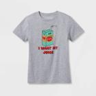 Hybrid Apparel Kids' Consumables Short Sleeve Graphic T-shirt - Heathered Gray
