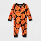 Baby Halloween Pumpkins Matching Family Pajama - Hyde & Eek! Boutique Orange