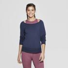 Target Women's Cozy Layering Sweatshirt - Joylab Navy (blue)