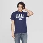 Men's Short Sleeve Crew Neck Northern California Graphic T-shirt - Modern Lux Navy