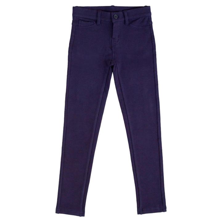 Eddie Bauer Girls' Stretch Leggings 4 - Navy (blue)