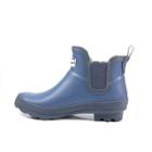 Smith & Hawken Rubber Ankle Rain Boots Size 8 Blue -