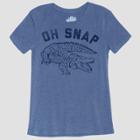 Women's Short Sleeve Oh Snap Graphic T-shirt - Awake Blue