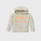 Toddler Girls' Floral 'beach Vibes' Sweatshirt - Art Class Gray 18m,