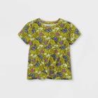 Girls' Disney Encanto Butterfly Short Sleeve Designer Graphic T-shirt - Yellow